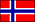Norway Flag, Link to 3D animated gif of
Norway flag